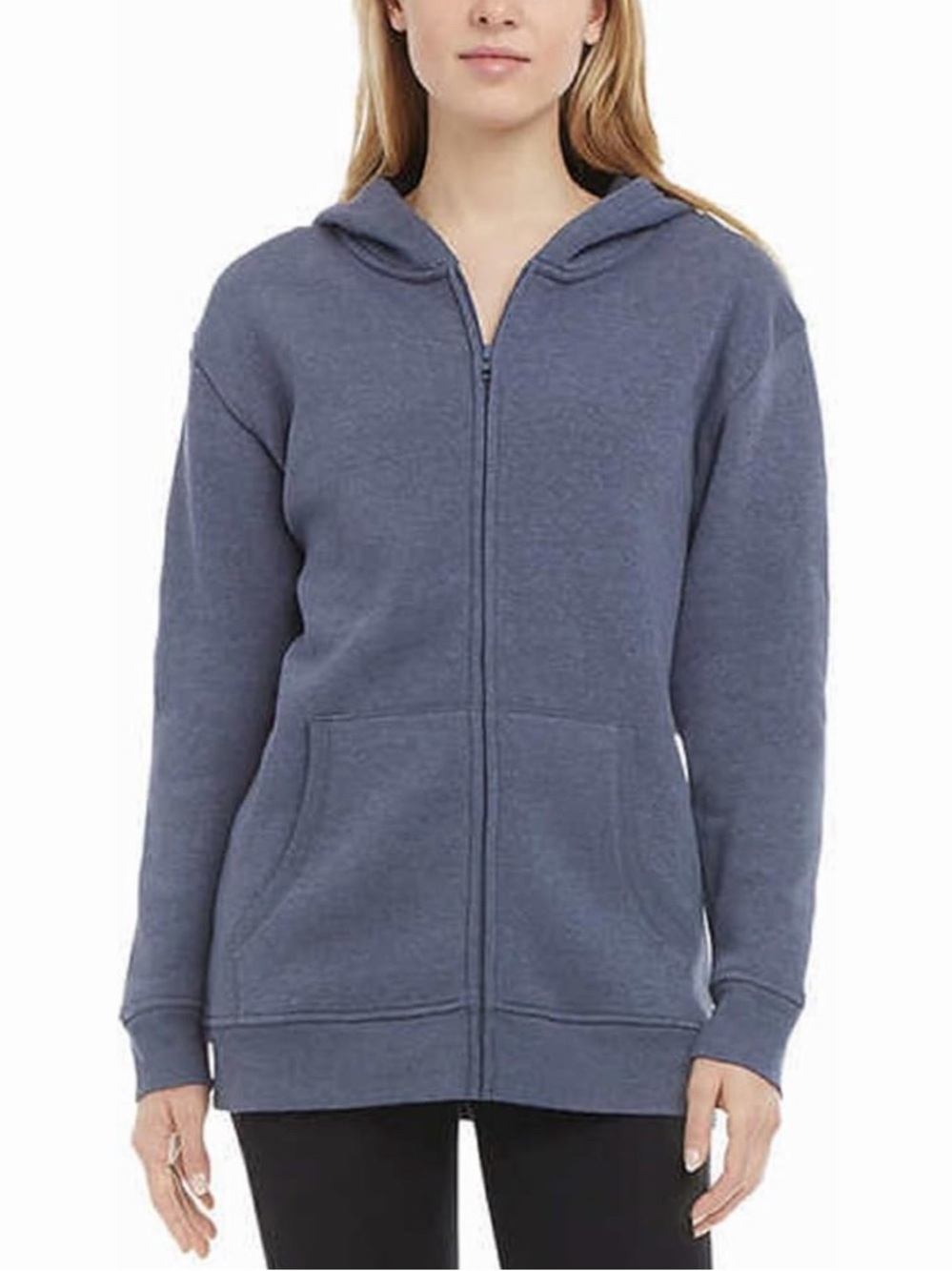 Danskin Ultra Cozy Hooded Sweatshirt Jacket